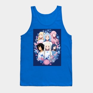 anohana fanart anime graphic tee Tank Top